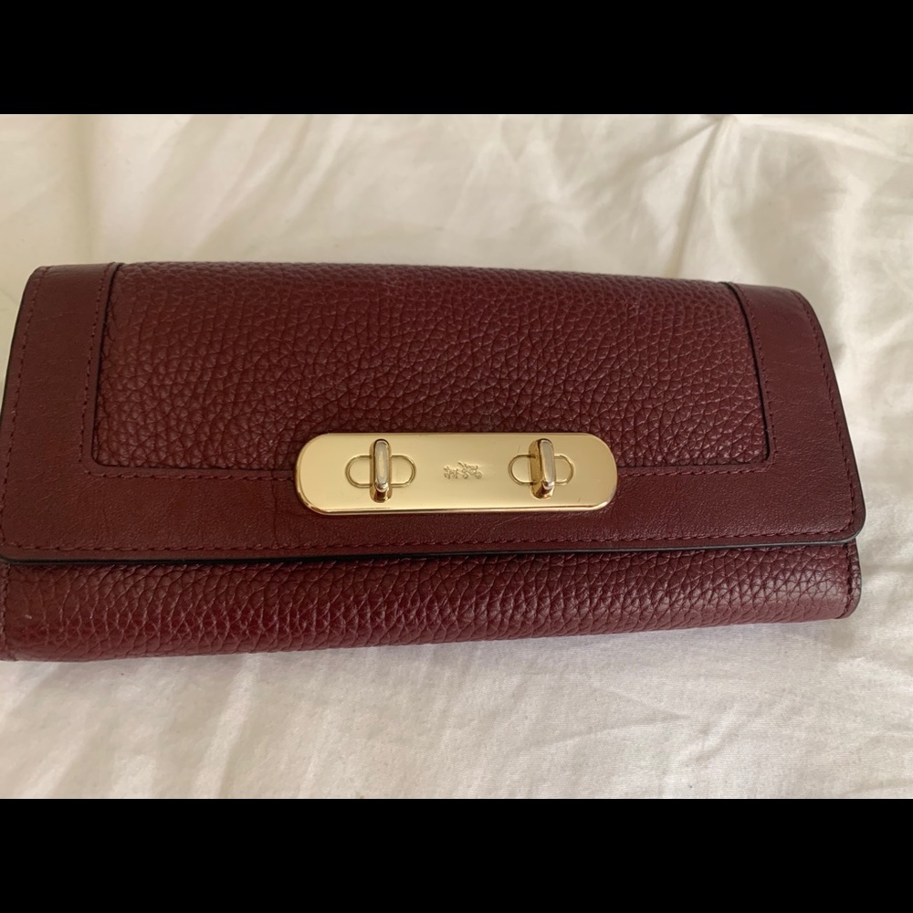 Coach Swagger slimline wallet